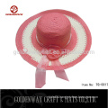 2015 new designs ladies Floppy Bow Sun Hat